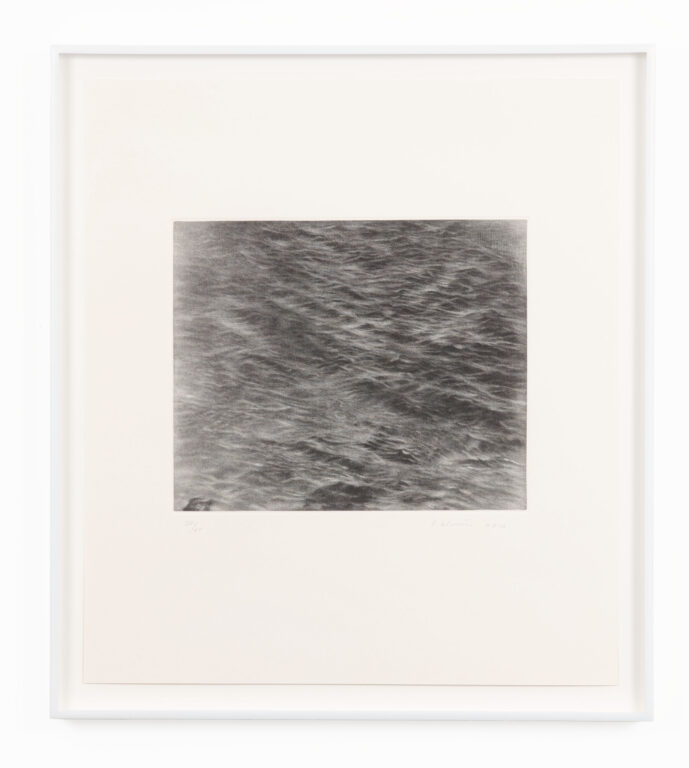 Vija Celmins Untitled (Ocean Mezzotint), 2016