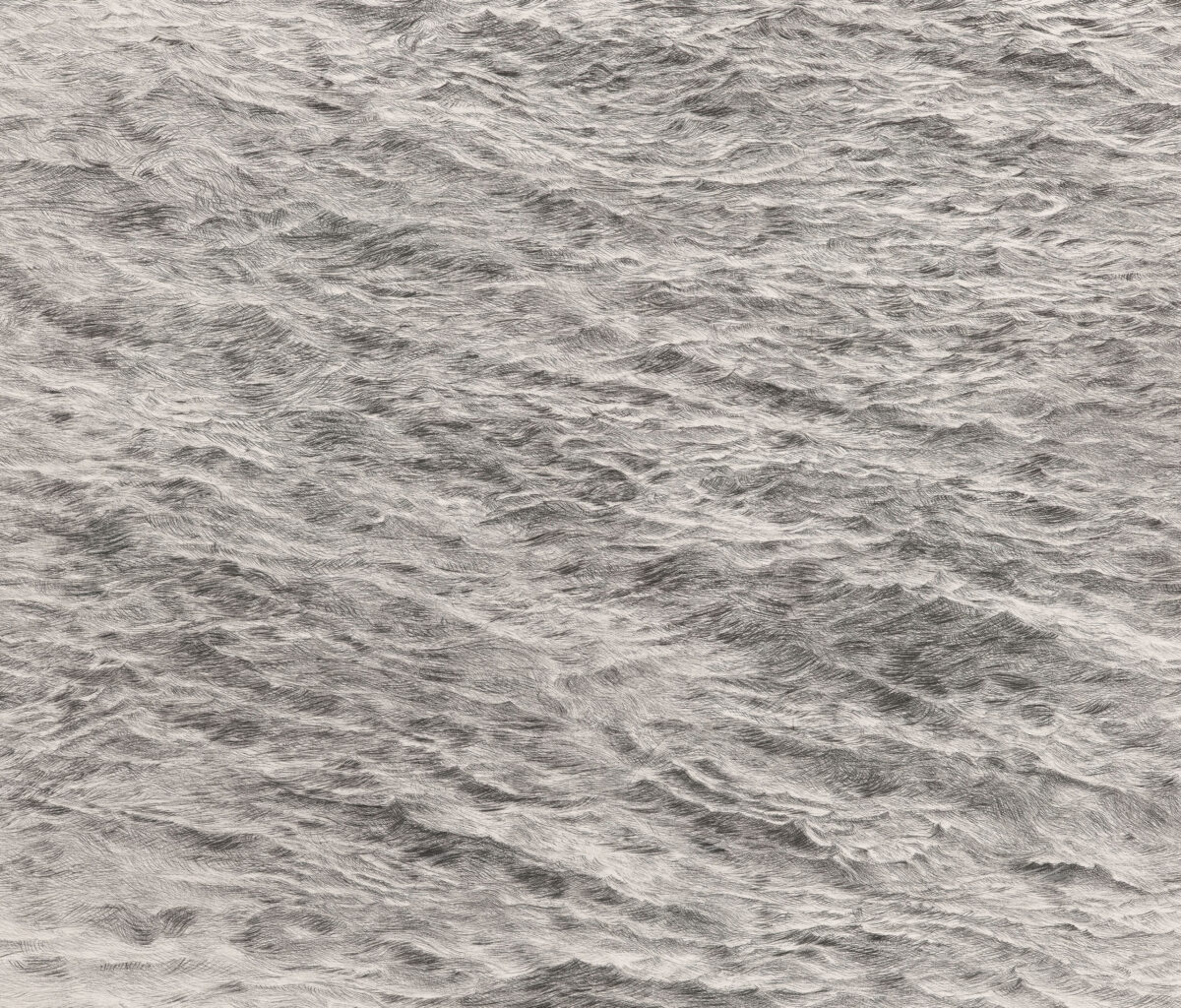 Vija Celmins Untitled (Ocean Drypoint), 2016