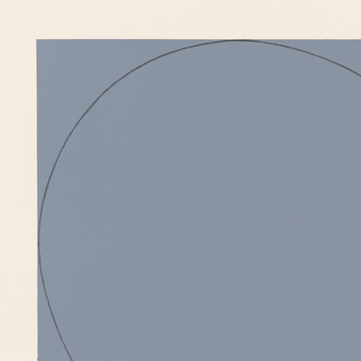 Robert Mangold An Ellipse Within a Square, 1972