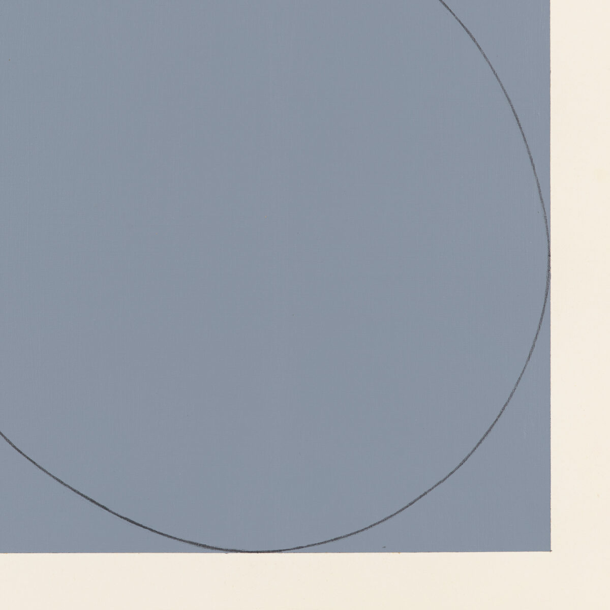 Robert Mangold An Ellipse Within a Square, 1972