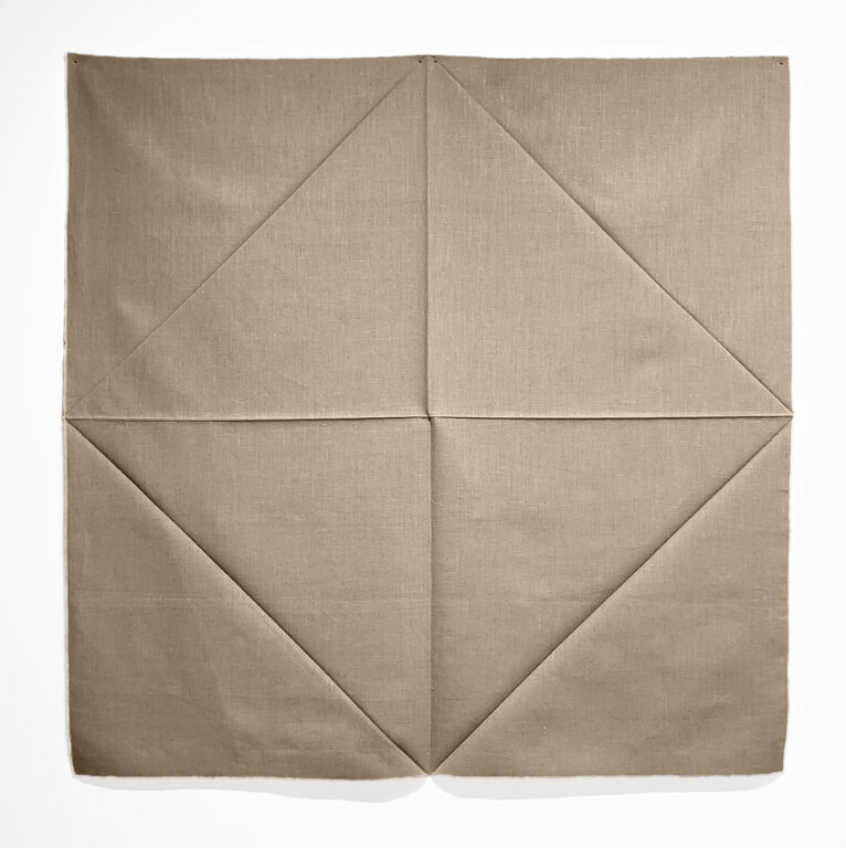 Jo Sandman Untitled (Folded fabric), ca. 1973