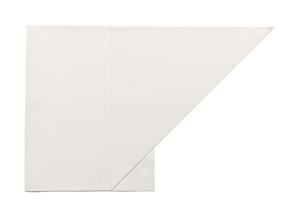 "Untitled (Folded linen)" by Jo Sandman