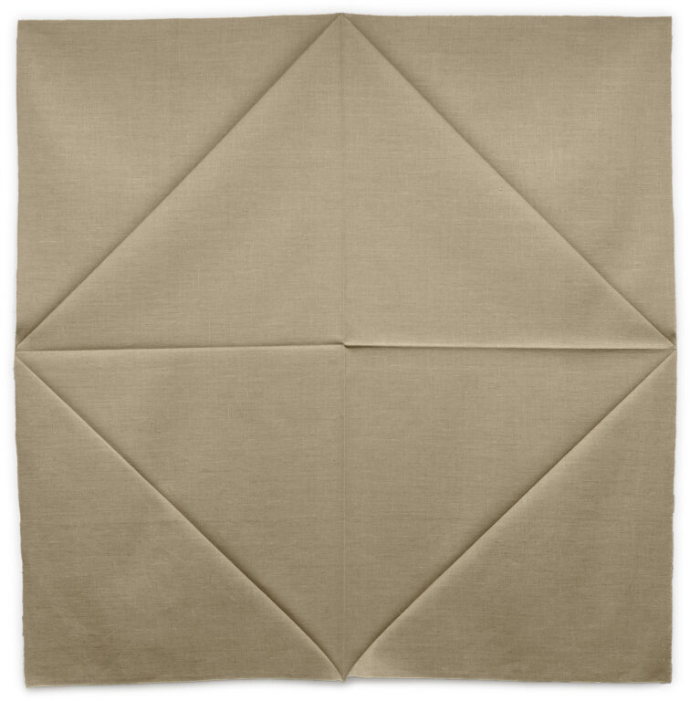 "Untitled [#IV] Folded Linen" by Jo Sandman