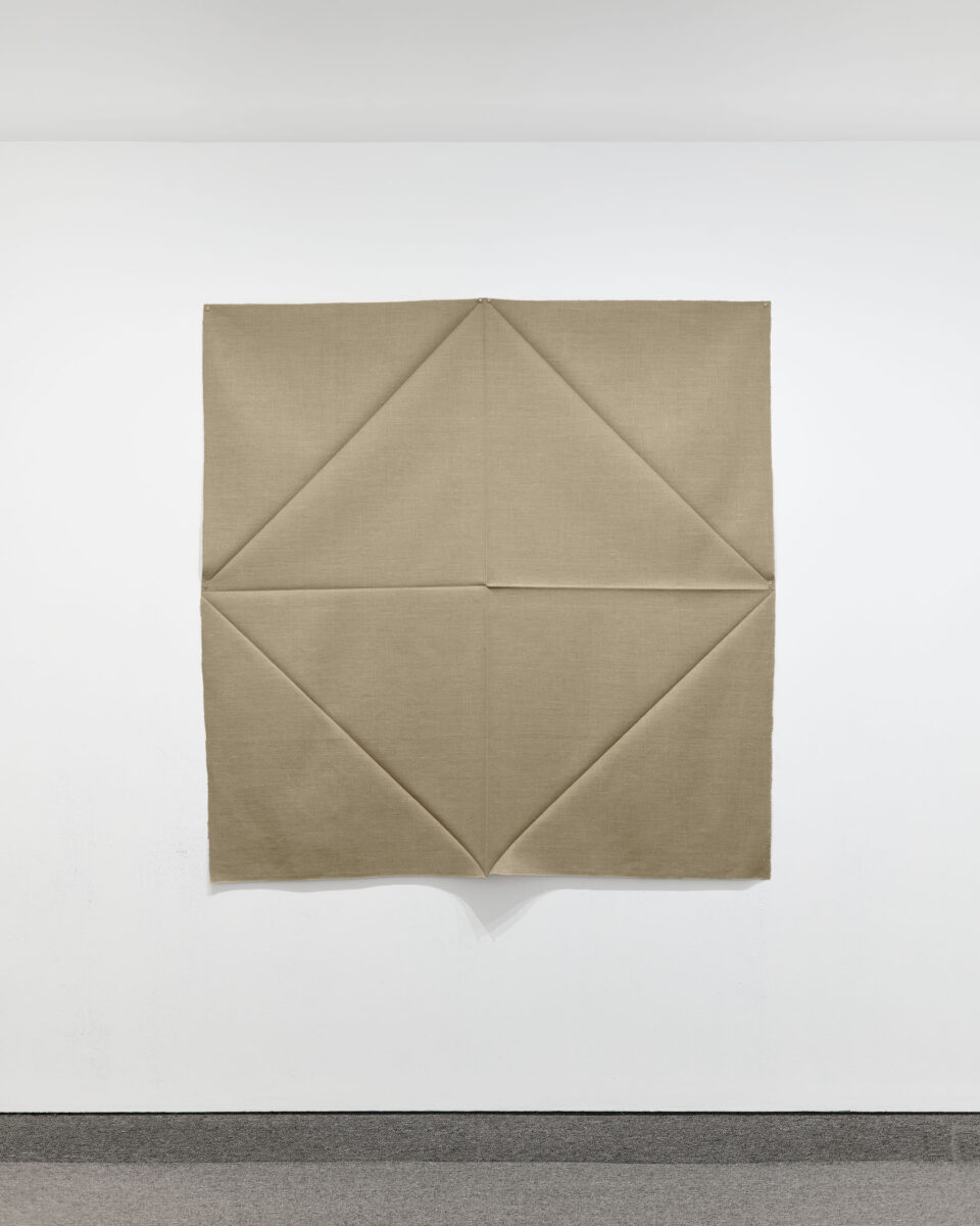 "Untitled [#IV] Folded Linen" by Jo Sandman